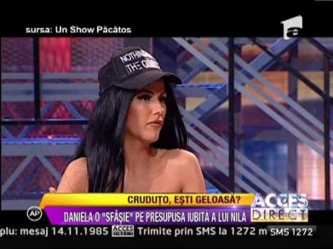Daniela Crudu o "sfasie" pe presupusa iubita a lui Nila