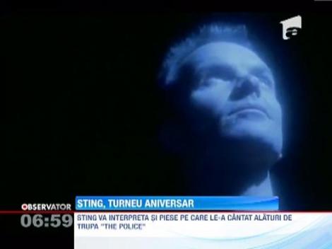Sting sarbatoreste 25 de ani de cariera printr-un turneu aniversar, "Back to Bass"