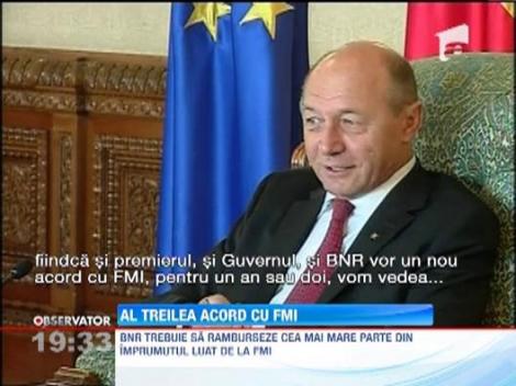 Romania vrea un nou acord cu Fondul Monetar International din 2013