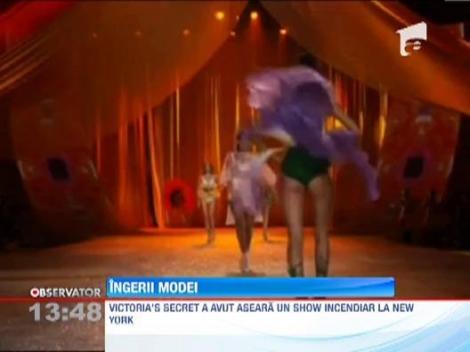 "Ingerii" au defilat pe podium in ultima colectie semnata Victoria's Secret