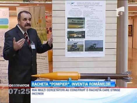 Racheta pentru incendii, manusa medic si taietorul de gheata, inventii romanesti