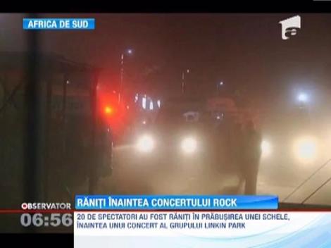 19 persoane au fost ranite si una a murit inaintea unui concert Linkin Park