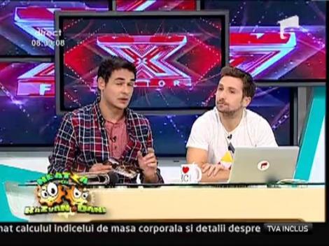 "Neatza cu Razvan si Dani" te invita la galele live X Factor