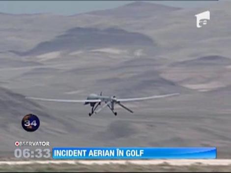 Doua avioane iraniene de vanatoare au deschis focul asupra unei drone americane