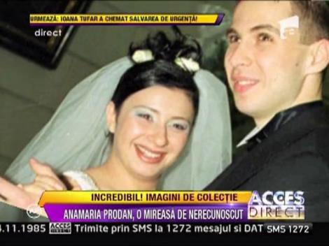 Acces direct: Iata cum arata Anamaria Prodan in 1999, la nunta cu primul sot!