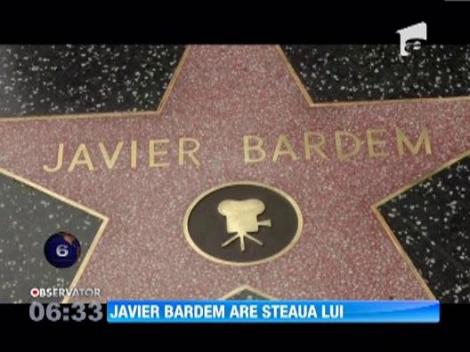 Javier Bardem a primit o stea pe Hollywood Walk of Fame