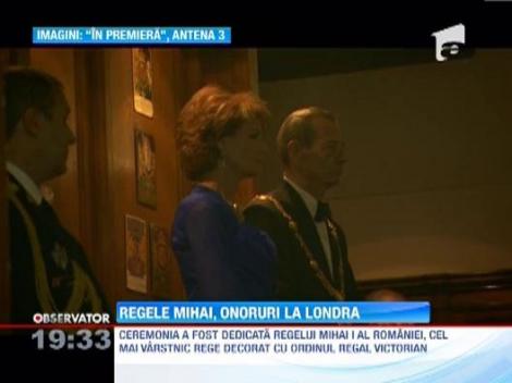 Regele Mihai I al Romaniei a primit onoruri la Londra