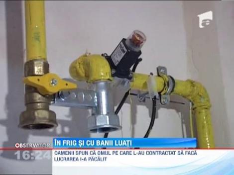 Zeci de familii din Arad au fost inselate de o firma care se ocupa de montarea centralelor individuale de gaz