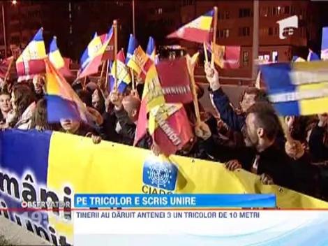 Campania Antenei 3 "Pe tricolor e scris unire" a starnit reactii in randul romanilor