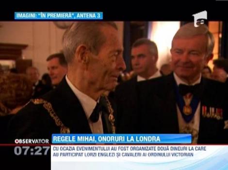 Regele Mihai I al Romaniei a primit onoruri la Londra