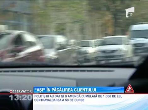 Razie printre taximetristii bucuresteni