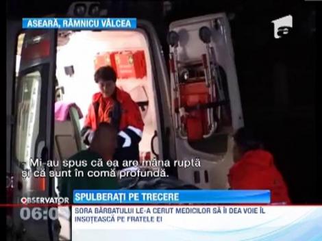 Nevazator spulberat pe trecerea de pietoni