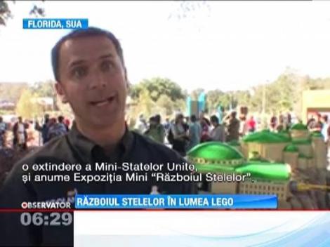 Universul din Razboiul Stelelor a fost reprodus din caramizi Lego, in SUA
