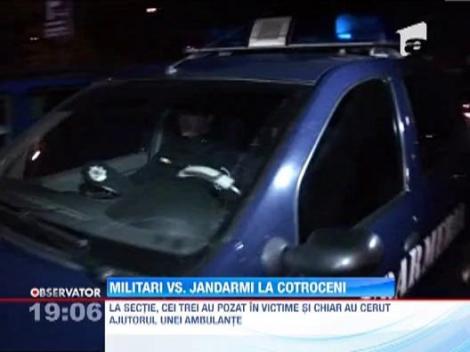 Doi ofiteri de rang inalt din MAPN sunt acuzati ca i-au batut pe jandarmii care pazesc Palatul Cotroceni