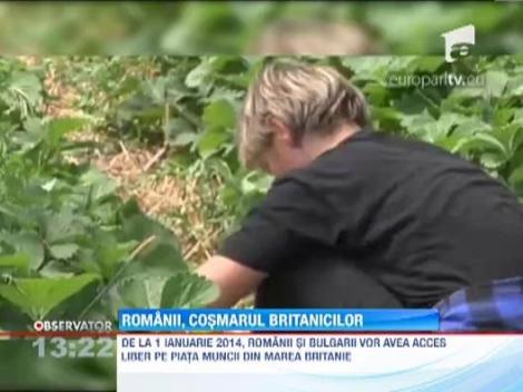 Romanii ii sperie pe britanici