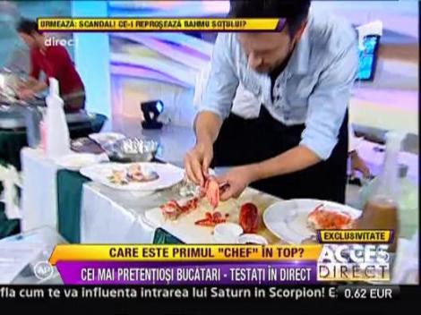 Chef Joseph Hadad, demonstratie de cooking