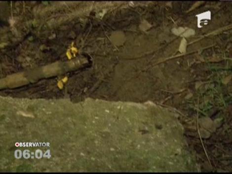 Doi hoti de titei au fost prinsi in flagrant pe un camp din Dambovita