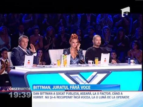 Dan Bittman a socat aseara publicul X Factor! Vocea sa e complet schimbata