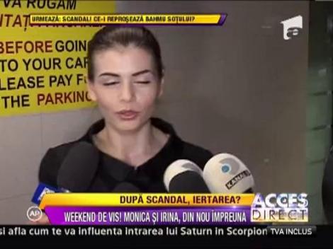 Monica Gabor si-a vazut din nou fetita si au mers impreuna la cumparaturi