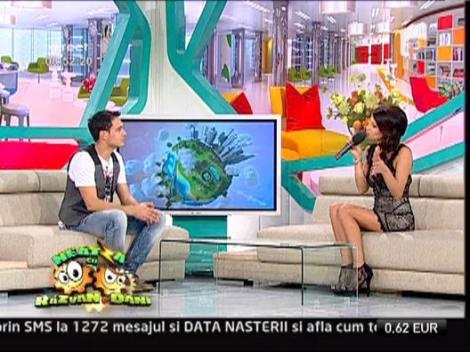 Natalia Barbu, invitata la "Neatza cu Razvan si Dani"