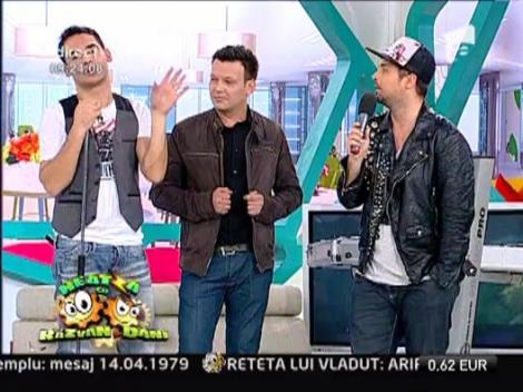 Trupa Fly Project, invitata la Neatza cu "Razvan si Dani"