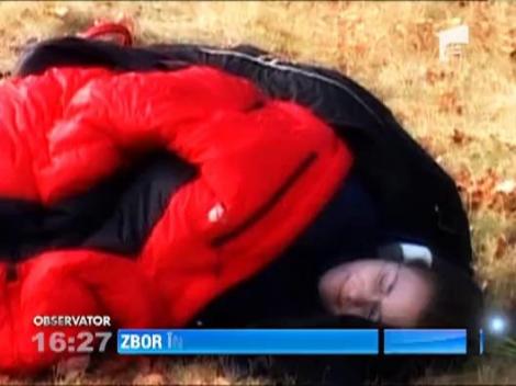 O tanara a scapat fara nicio zgarietura, dupa ce a cazut cu parapanta