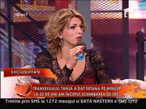 Transexuala Tanja: "Filtrez si cu barbati si cu femei"