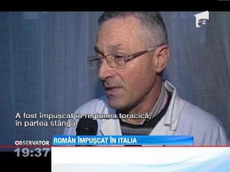 Roman impuscat de un politist in Italia