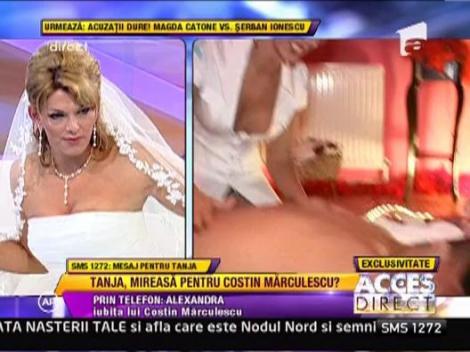 Logodnica lui Costin Marculescu nu este geloasa pe Tanja