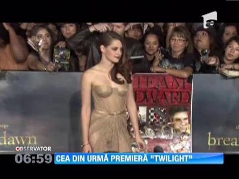 Kristen Stewart si Robert Pattinson, pentru prima data impreuna pe covorul rosu