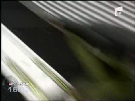 Trambulina pentru sarituri cu schiurile de la Rasnov, inaugurata