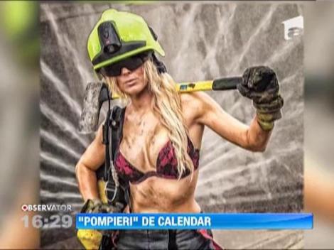 Pompieritele din Marea Britanie au pozat sexy in scop caritabil