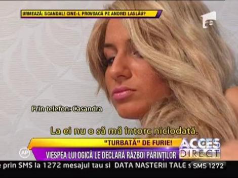 Viespea lui Ogica le declara razboi parintilor ei