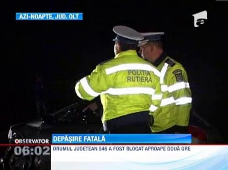Accident terbil pe un drum din judetul Olt. Trei morti si patru raniti