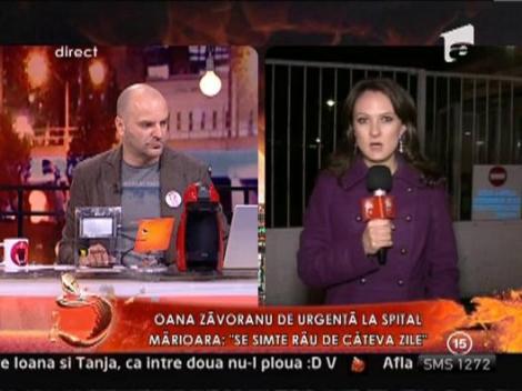 Oana Zavoranu, internata de urgenta!
