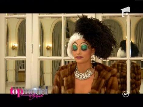 Frumusetile de la Next Top Model, transformate in maleficul personaj Cruella de Vil
