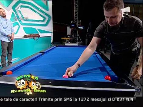 Roxana Vancea isi demonstreaza calitatile la biliard