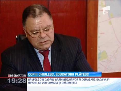 Sute de educatori risca sa fie concediati, din cauza ca prescolarii chiulesc de la gradinita!