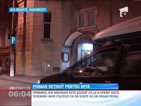Primarul orasului Navodari a fost retinut pentru dare de mita