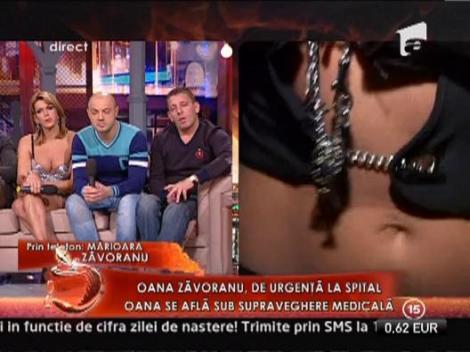 Marioara Zavoranu: "Oana are timpanul spart si urmeaza sa fie operata"
