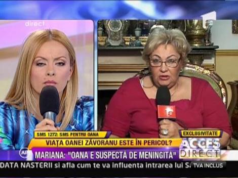 Marina Zavoranu: "Oana e ca o leguma, ametita si somnoroasa"