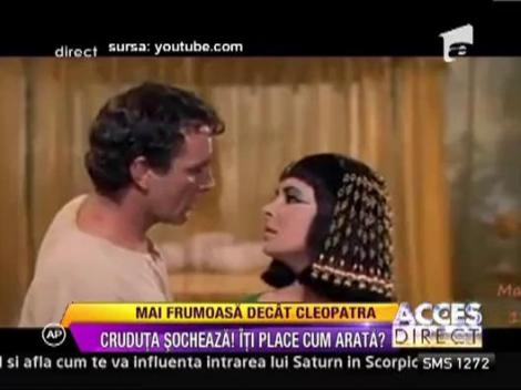 Daniela Crudu, mai frumoasa decat Cleopatra