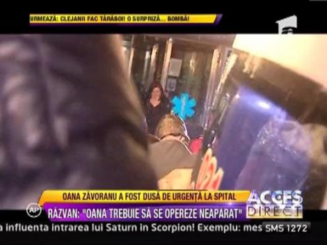 Probleme de sanatate! Oana Zavoranu, internata