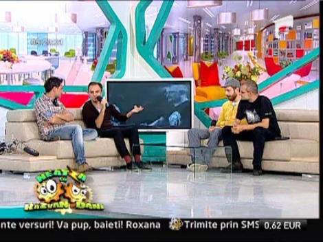 Trupa Suie Paparude, invitata la Neatza cu Razvan si Dani