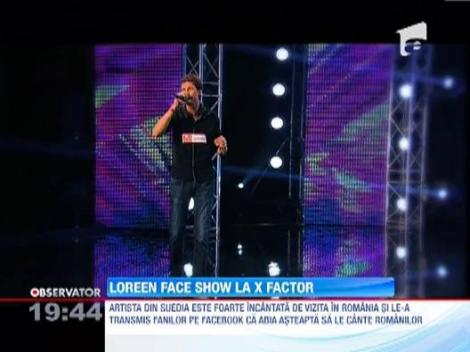 Loreen face show la X Factor
