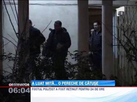 Fost inspector de politie, prins in timp ce lua spaga