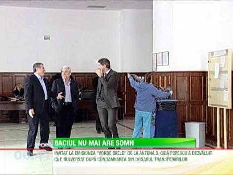 Gica Popescu are nopti albe de cand a fost condamnat in Dosarul Transferurilor!