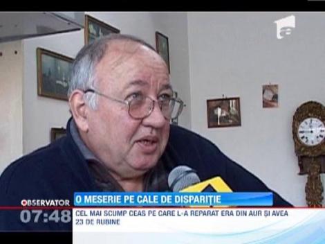 Ceasornicarul, o meserie pe cale de disparitie