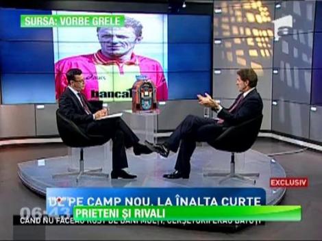 Gica Popescu si Hagi, prieteni si rivali