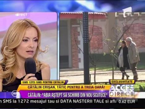 Catalin Crisan, tatic pentru a treia oara